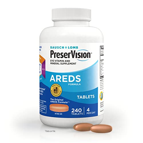 PreserVision AREDS 240ct Vitamin & Mineral Tablets