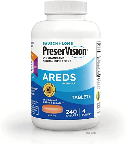 PreserVision AREDS 240ct Vitamin & Mineral Tablets