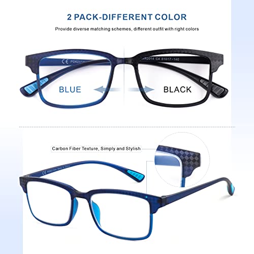 Blue Light Blocking Multifocal Reading Glasses