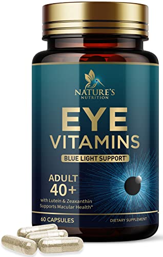 Adult Eye Health Supplement with Nutrients - 60 Capsules