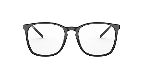 Ray-Ban Square Black Eyeglass Frames, 52mm