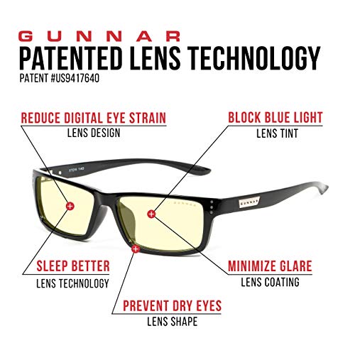 GUNNAR Gaming and Computer Glasses - 65% Blue Light Block