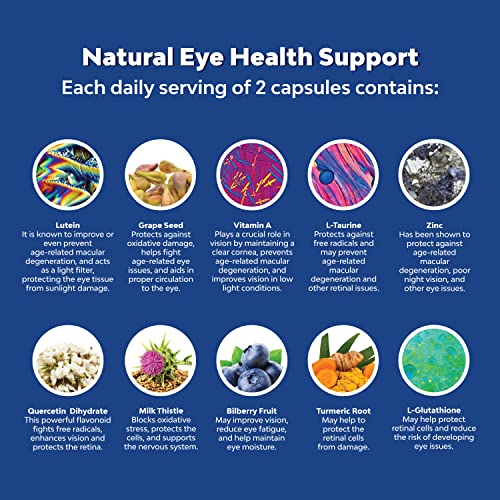 Adult Eye Supplement with Lutein & Bilberry Extract