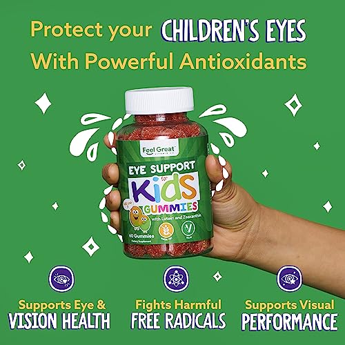 Kids Eye Vitamins: Lutein, Zeaxanthin, Mango Flavor