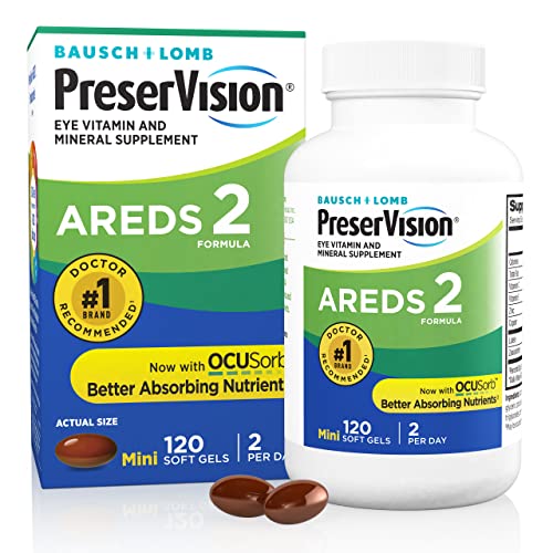 PreserVision AREDS 2 Eye Supplement with Lutein & Zinc