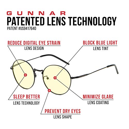 GUNNAR Gaming Glasses - Blocks Blue Light