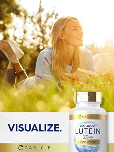Lutein and Zeaxanthin Eye Vitamins - 300 Softgels