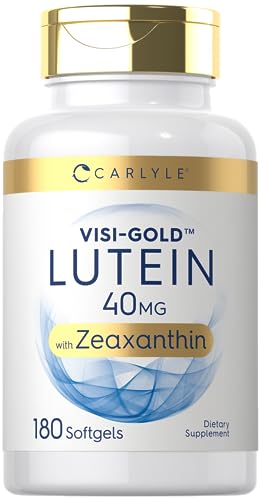 Eye Health Supplement 180 Softgels Lutein Zeaxanthin