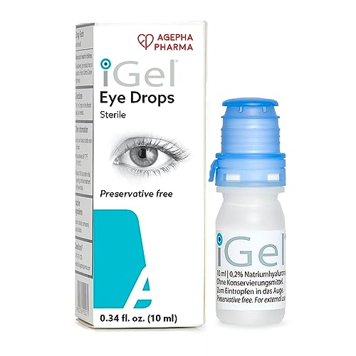 AGEPHA iGel® Moisturizing Eye Drops for dry eyes