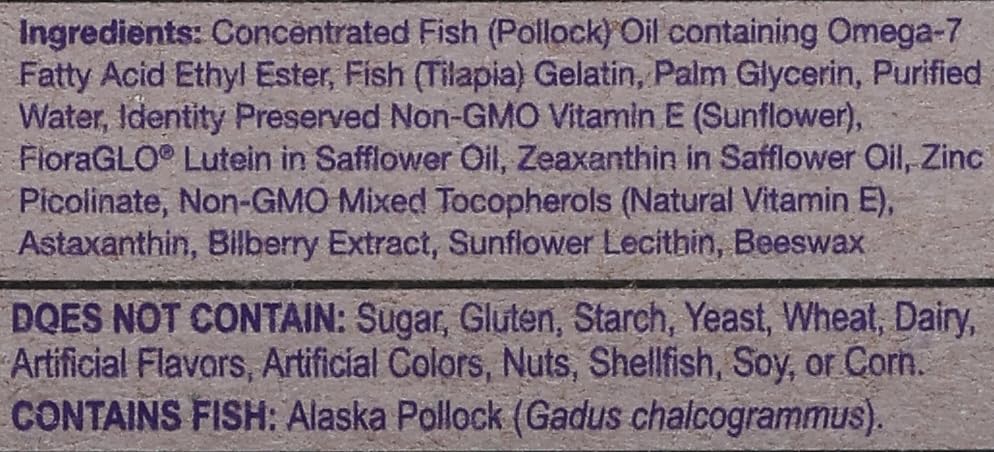 Wild Alaskan Fish Oil for Eye Health