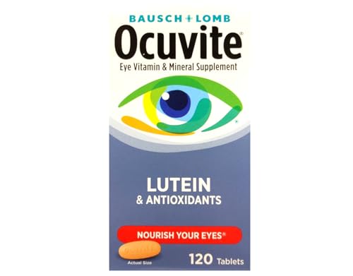 Lutein-rich Bausch & Lomb Ocuvite - 120 count