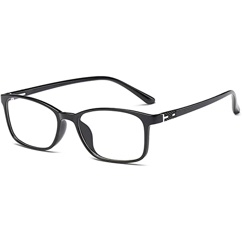 ANRRI Square Black Frame Clear Glasses