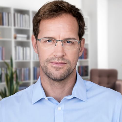 Men's Blue Light Blocking Reading Glasses - 5 Pack