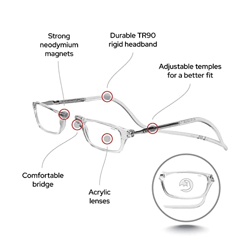 Clic Magnetic Adjustable Reading Glasses