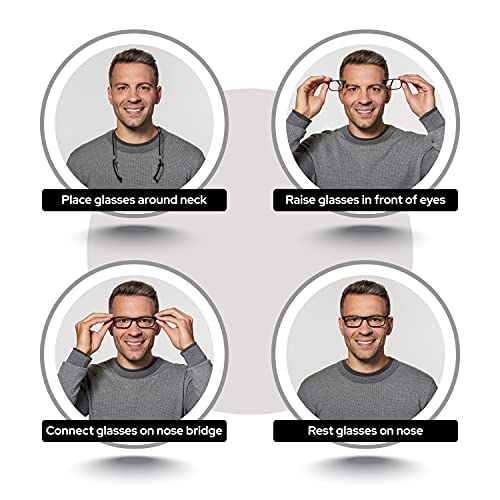 Clic Magnetic Adjustable Reading Glasses