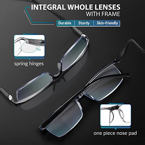 Unbreakable Blue Light Blocking Reading Glasses (6pcs)