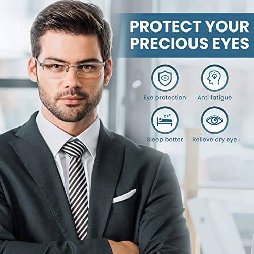 Livho Blue Light Blocker Computer Glasses - Gun