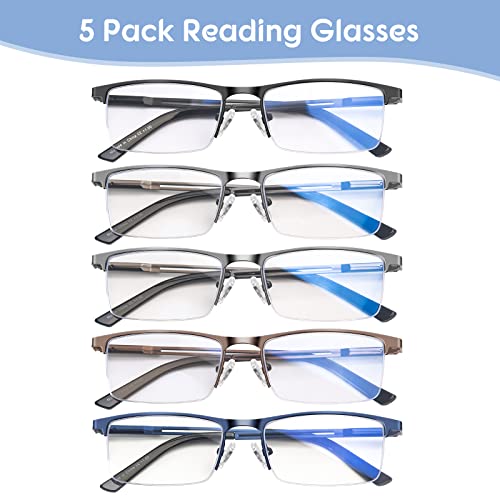 Blue Light Block Reading Glasses for Men