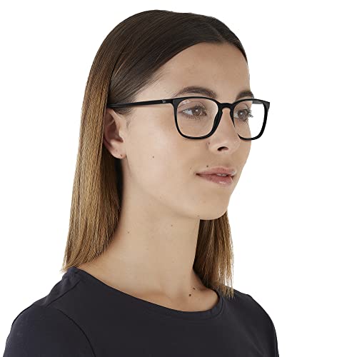 Ray-Ban Square Black Eyeglass Frames, 52mm