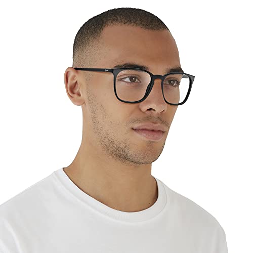 Ray-Ban Square Black Eyeglass Frames, 52mm