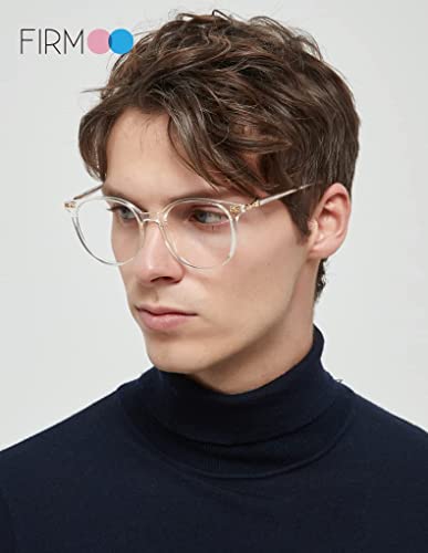 Blue Light Blocking Oversize Round Glasses