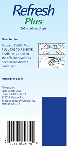 Refresh Plus Eye Drops, 70 Containers