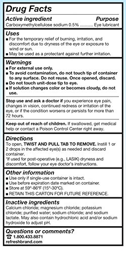 Refresh Plus Eye Drops, 70 Containers