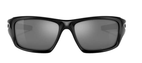 Oakley Men's Valve Sunglasses, Black/Grey Polarized