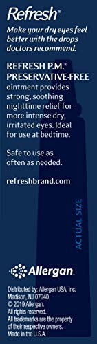 Preservative-free Nighttime Eye Ointment