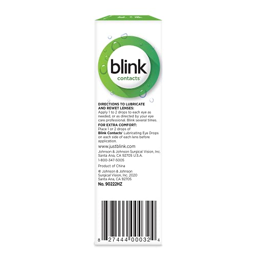 6 Pack of blink Contacts Eye Drops