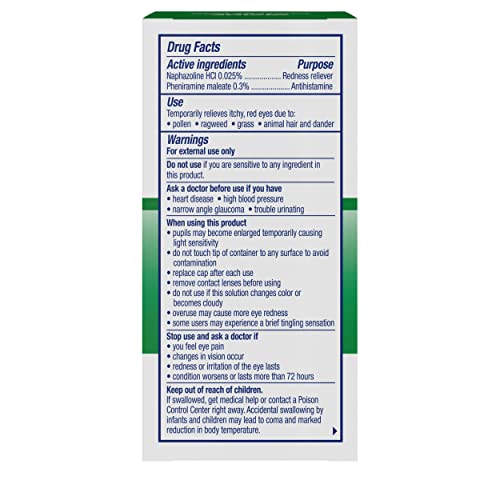 Visine Allergy Eye Relief Drops (2-Pack)