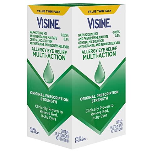 Visine Allergy Eye Relief Drops (2-Pack)
