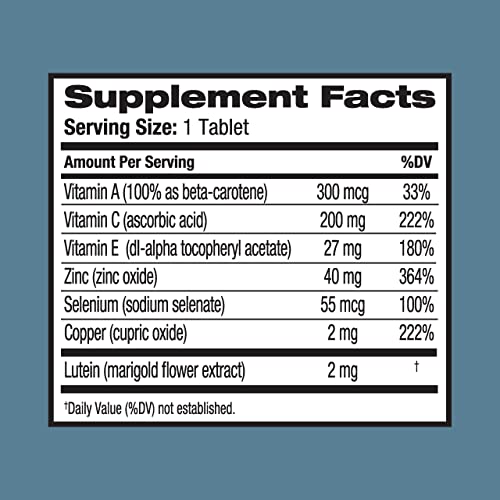 Lutein-enriched Eye Vitamin Supplement (240 Count)