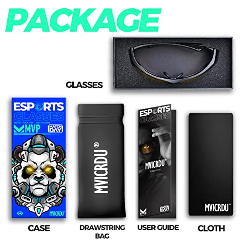 Blue Light Blocking Gaming Glasses for Eye Care