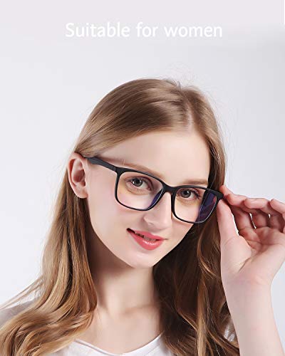 Blue Light Blocking Eyeglasses for Men/Women by ANRRI
