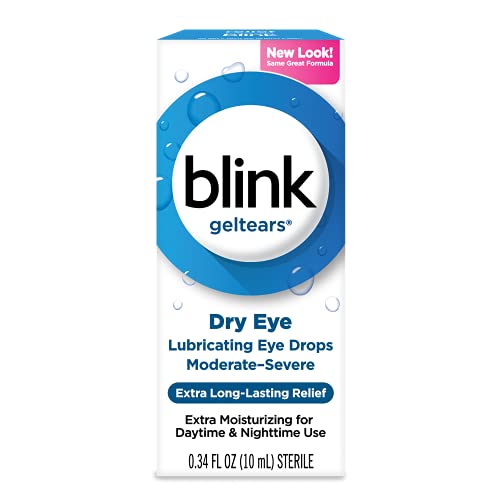 6 Pack blink Gel Tears Eye Drops