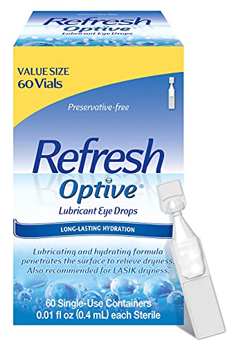60 Count Preservative-Free Eye Drops by Refresh Optive