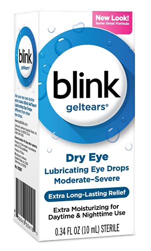 6 Pack blink Gel Tears Eye Drops
