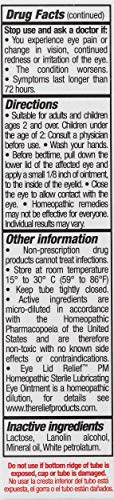 Organic PM Eye Ointment for Blepharitis & Irritation