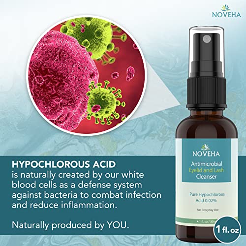 Noveha Soothing Eyelid & Lash Cleanser Spray