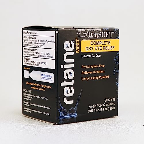 Retaine MGD Eye Drops, 30ct S.U. Containers