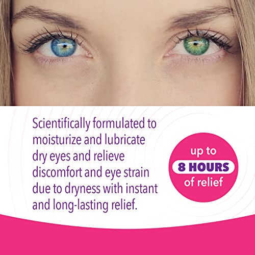 Sterile Moisturizing Eye Drops for Dry Eyes