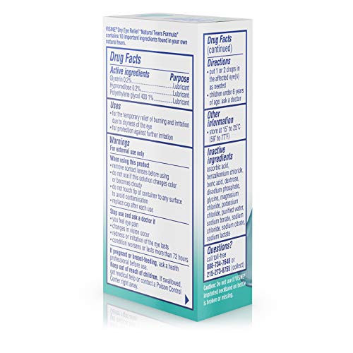 Moisturizing Eye Drops for Dry Eyes