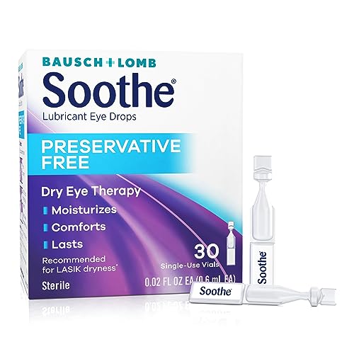 Preservative-Free Eye Drops with 28 Single Use Dispensers