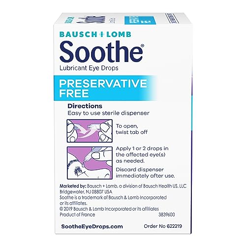Preservative-Free Eye Drops with 28 Single Use Dispensers