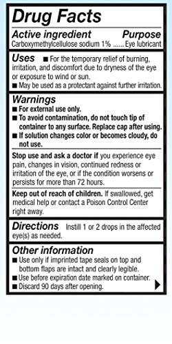 Refresh Eye Gel Drops - 0.5 oz