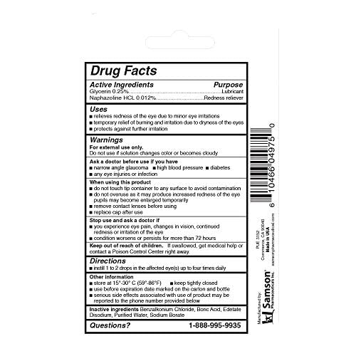 Pure Eyes Lubricating Eye Drops - Maximum Relief (12 Pack)