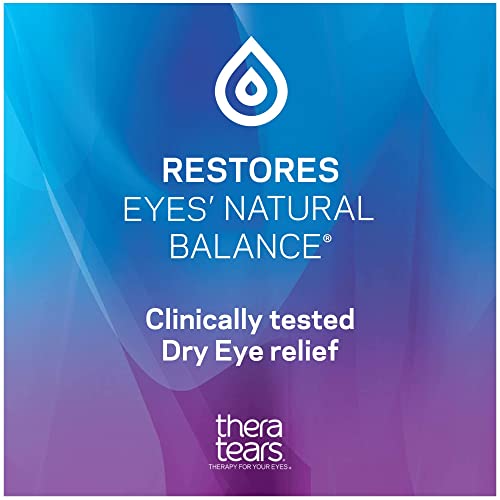 Preservative-Free TheraTears Lubricating Eye Drops - 30 Vials
