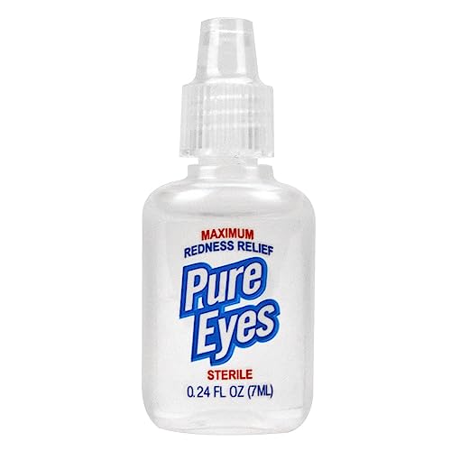 Pure Eyes Lubricating Eye Drops - Maximum Relief (12 Pack)