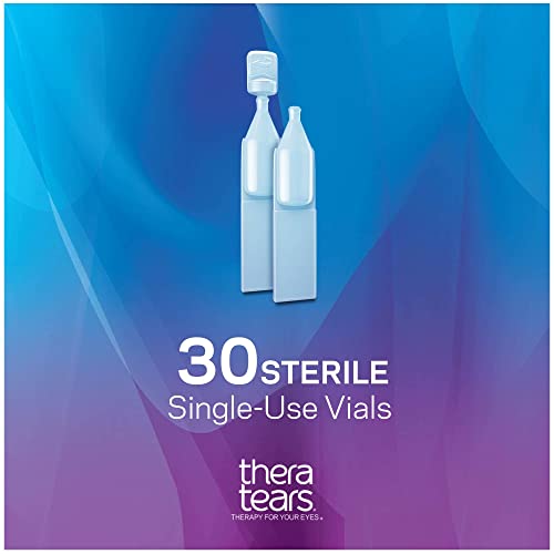 Preservative-Free TheraTears Lubricating Eye Drops - 30 Vials